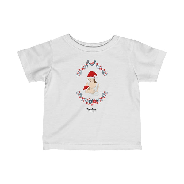 T-shirt de Noël Enfant Allaitement