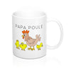 Mug Papa Maternage Humour - Papa Poule et Ses Poussins
