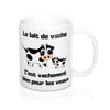 Mug Personnalisé Allaitement Humour Le Lait de Vache cest Vachement Bien pour les Veaux 330ml