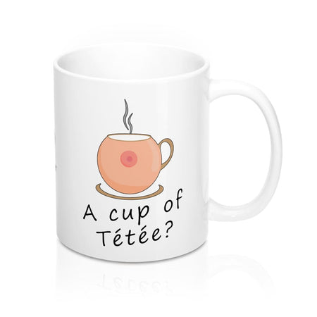 Mug Personnalisé Humour Allaitement - A Cup of Tétée