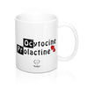Mug Personnalisé Humour Allaitement & Molécules Ocytocine Prolactine