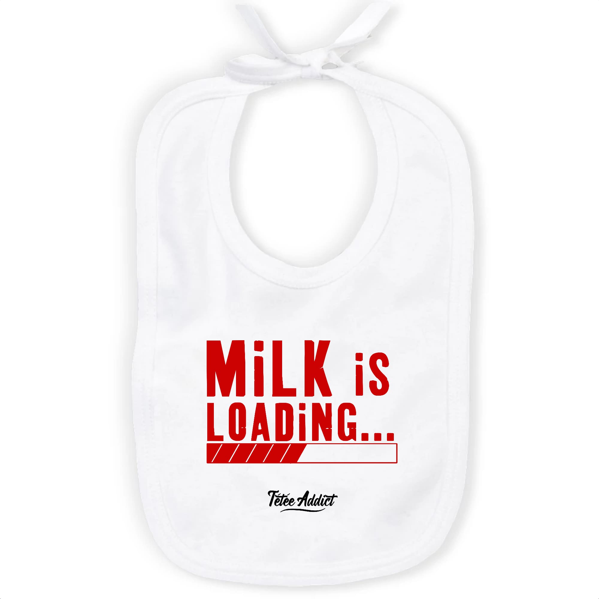 Bavoir Bébé Allaitement - Milk Is Loading