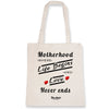 Tote Bag Allaitement - Motherhood Where Life Begins And Love Never Ends