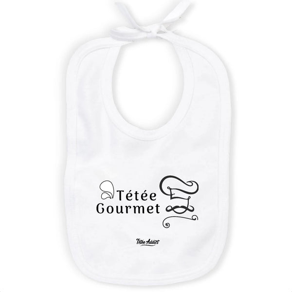 Bavoir Bébé Allaitement - Tétée Gourmet