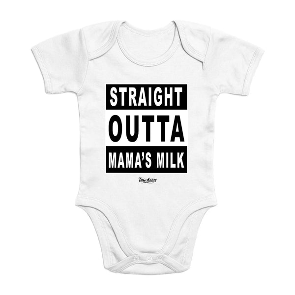 Body Bébé Allaitement - Straight Outta Mama's Milk