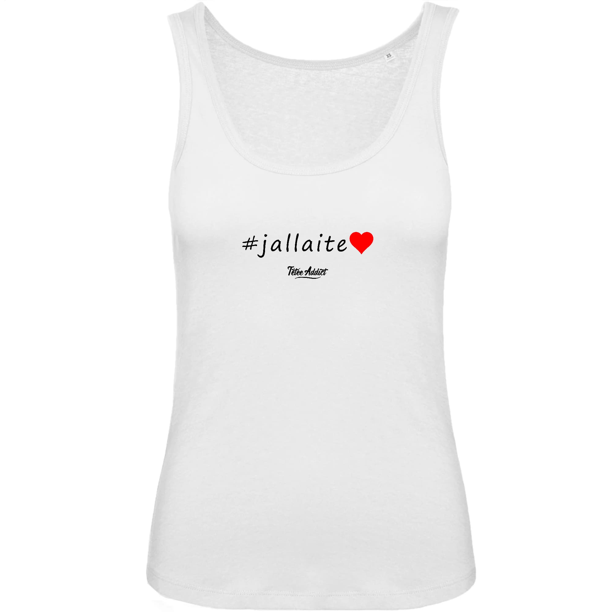 Débardeur Allaitement Message - #J'ALLAITE