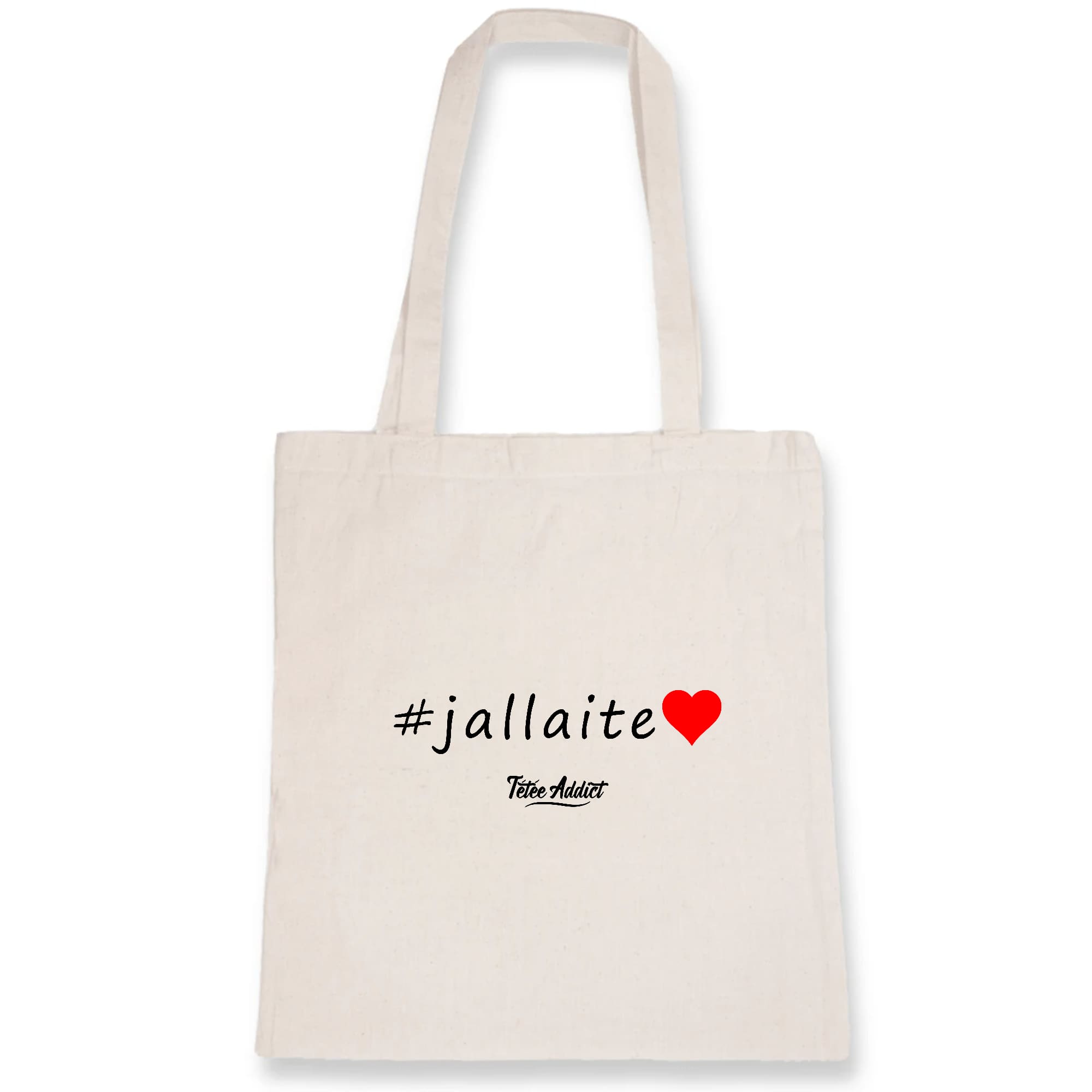 Tote Bag Allaitement Message - #J'ALLAITE