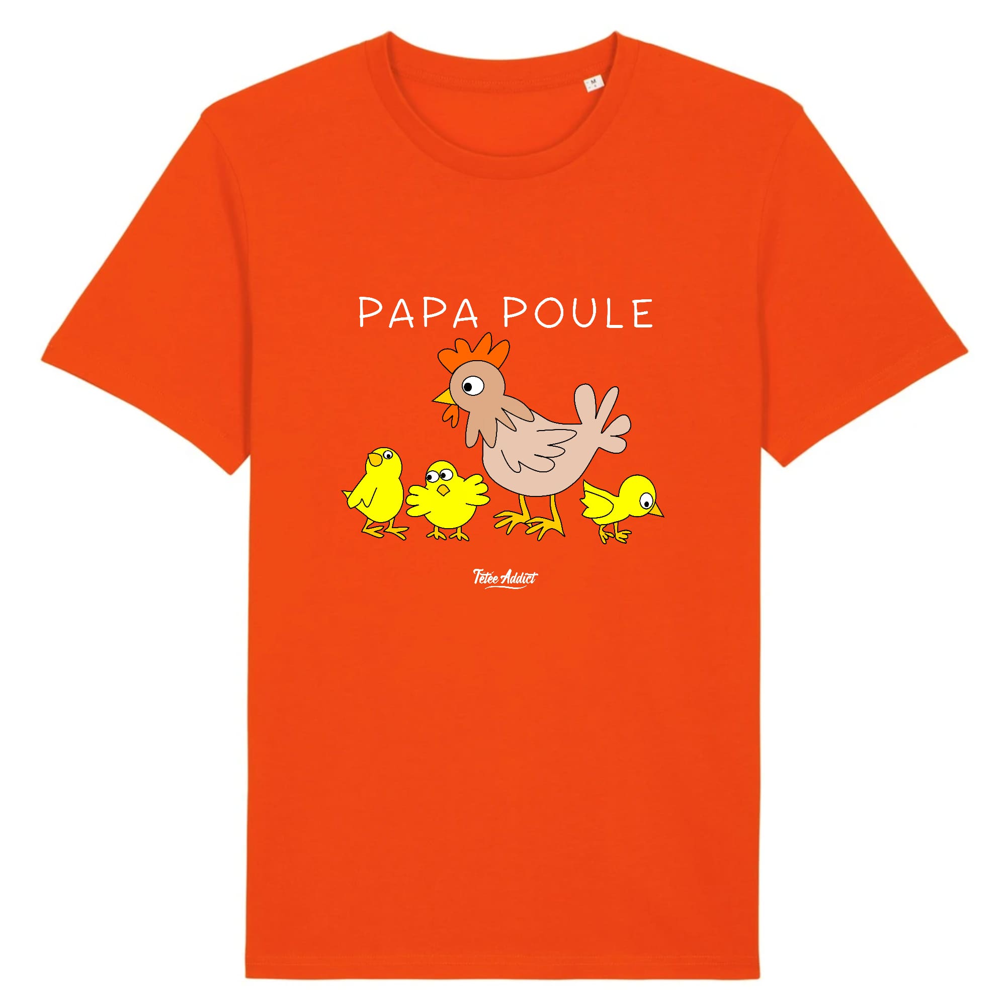 T-Shirt Humour Papa Poule