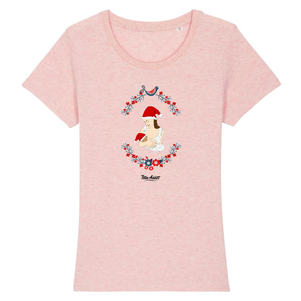 T-shirt Femme Allaitement Humour - Noël