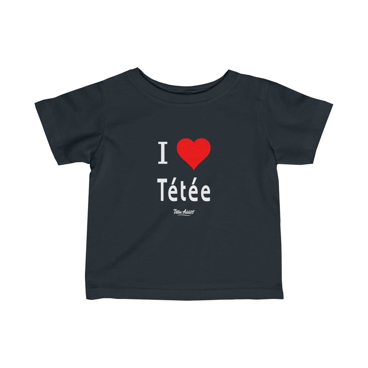 T-shirt Allaitement Enfant Message I Love Tétée