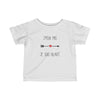 T-shirt allaitement humour bébé enfant garçon Jpeux pas je suis allaité 100% coton
