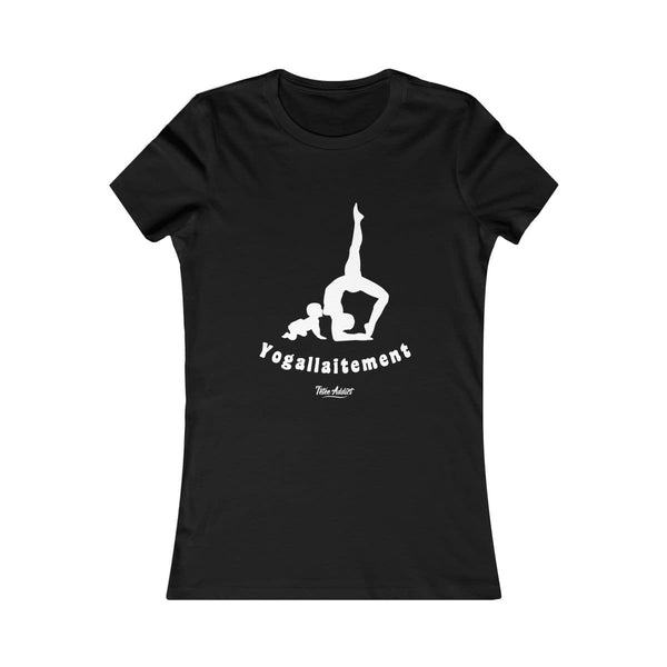 T-shirt Allaitement & Yoga Message Yogallaitement