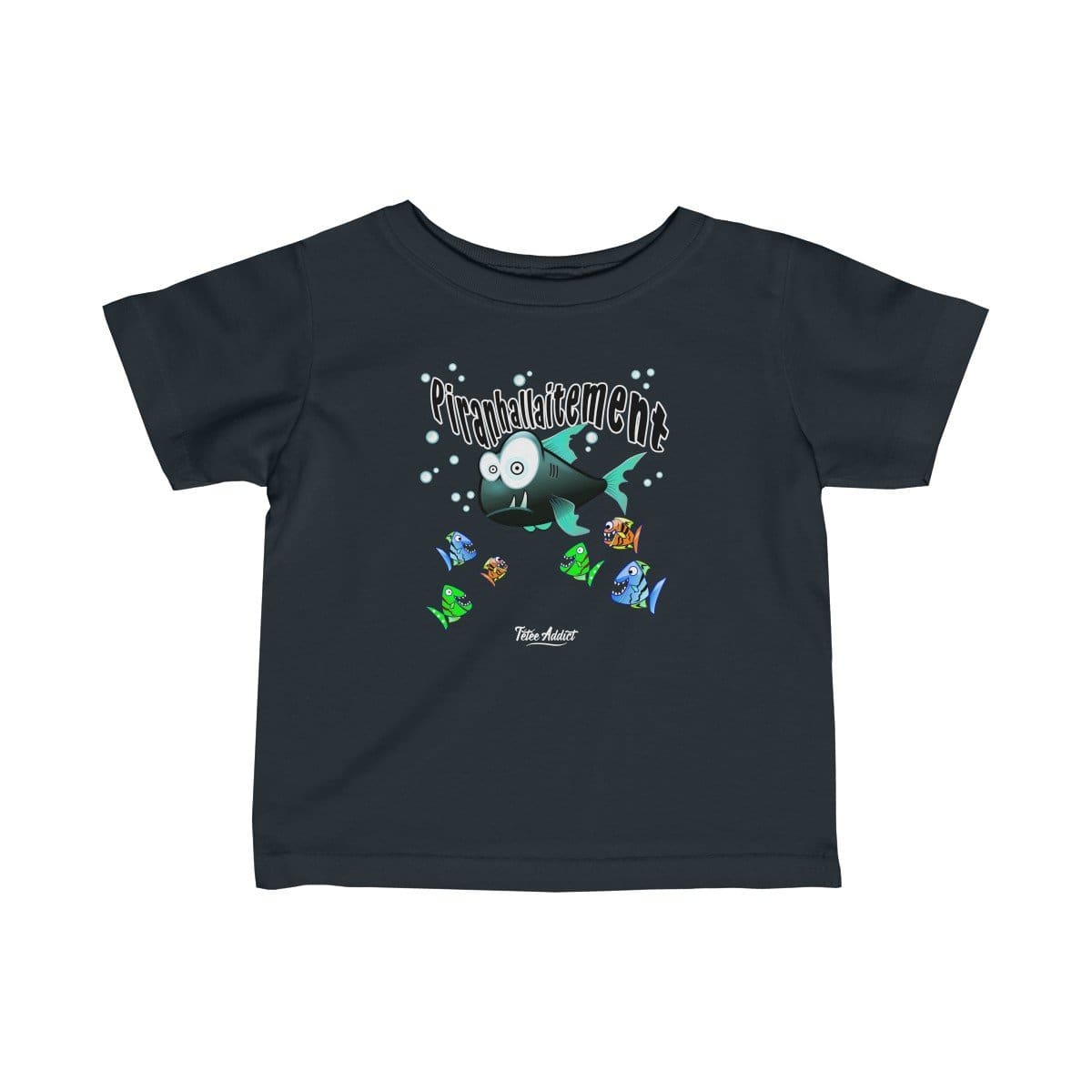 T-shirt dAllaitement Enfant Personnalisé Humoristique Piranhallaitement