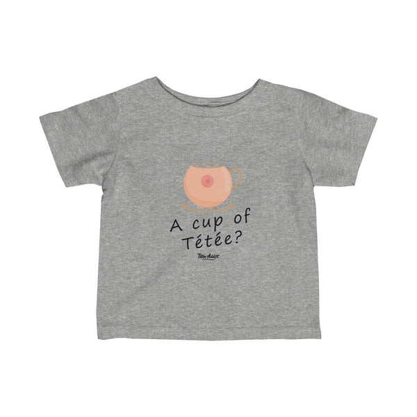 T-shirt Enfant Allaitement Humour A Cup of Tétée