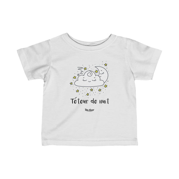 T-shirt Enfant Allaitement Humour Bébé Téteur de nuit
