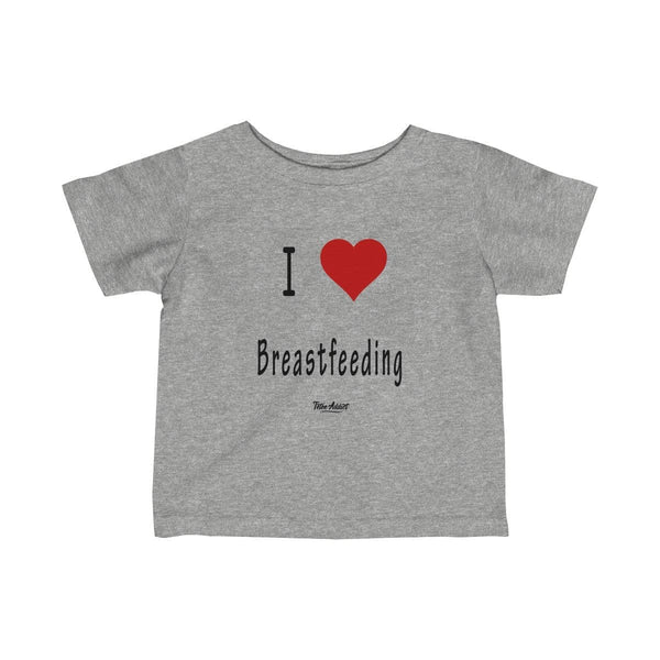 T-shirt Enfant Allaitement Humour I Love Breastfeeding
