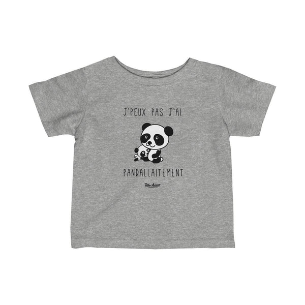 T-shirt Enfant Allaitement Humour JPeux pas jai Pandallaitement