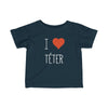 T-shirt enfant personnalisé allaitement I love téter