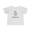 T-shirt enfant personnalisé allaitement maternage Eat Local 100% coton
