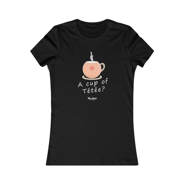 T-shirt femme allaitement humour A cup of Tétée