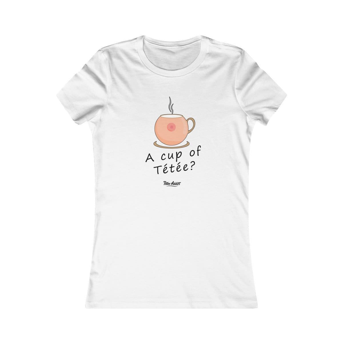 T-shirt femme allaitement humour A cup of Tétée