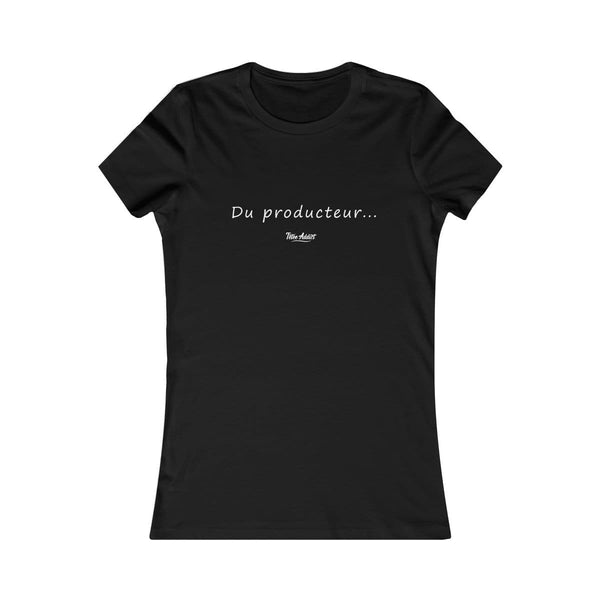 T-shirt Femme Allaitement Humour Du producteur...
