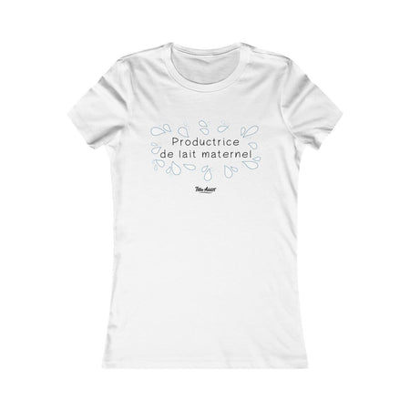 T-shirt Femme Allaitement Humour Productrice de lait maternel