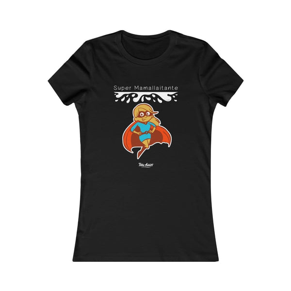 T-shirt Femme Allaitement Humour Super Mamallaitante