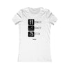 T-shirt Femme Allaitement Personnalisé Manger Bouger Téter - 100% Coton Bio