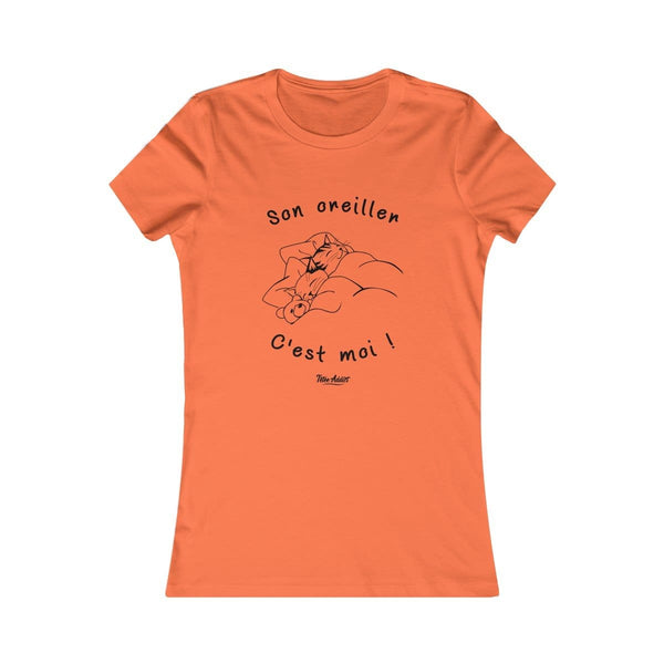 T-shirt Femme Cododo Maternage Personnalisé- Son Oreiller Cest Moi !
