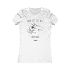 T-shirt Femme Cododo Personnalisé La Vie Est Plus Belle En Cododo - 100% Coton Bio