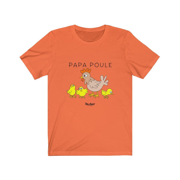 T-Shirt Homme Maternage Humour Papa Poule