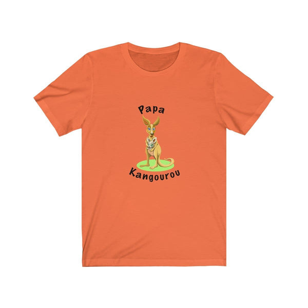 T-Shirt Homme Portage Humour Papa Kangourou