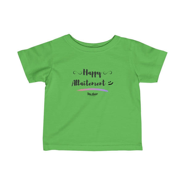T-shirt Message dAllaitement Enfant Happy Allaitement