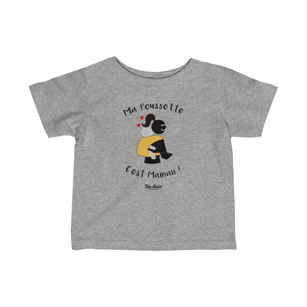 T-shirt Portage Enfant Humour Ma Poussette Cest Maman !