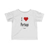 T-shirt Portage Enfant I Love Portage