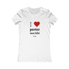 T-shirt Portage Femme Message I Love Porter Mon Bébé