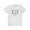 T-Shirt Tétée Addict Logo Coeur Allaitement Homme