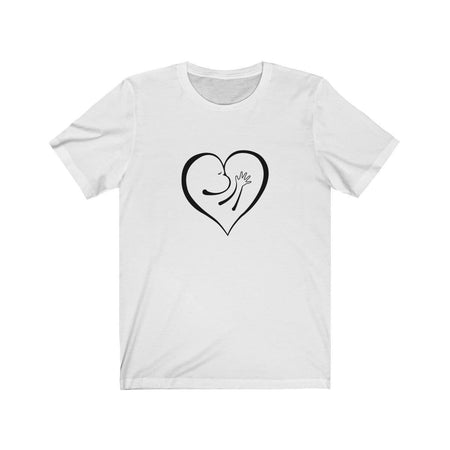 T-Shirt Tétée Addict Logo Coeur Allaitement Homme