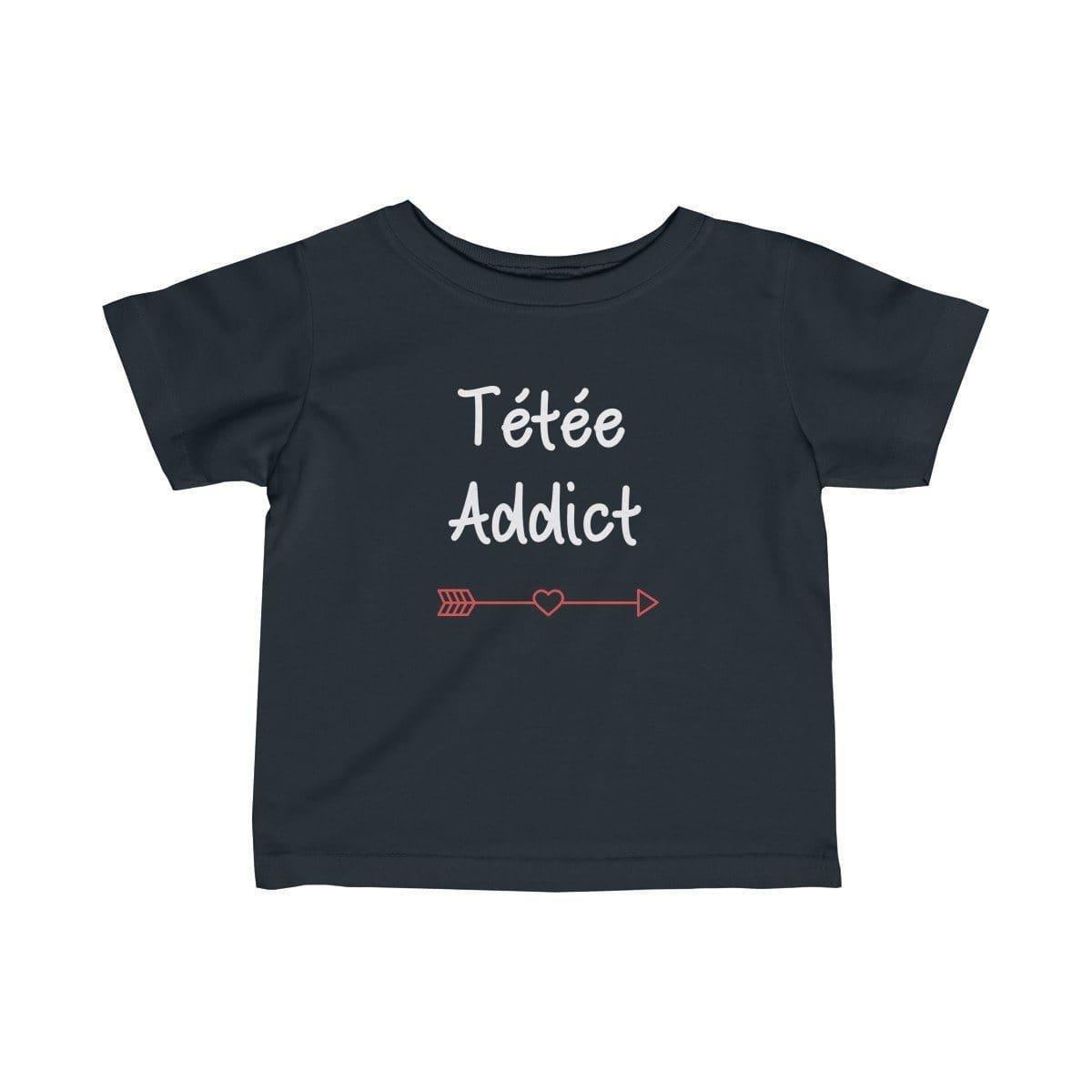 T-shirt Unisexe Tétée Addict 100% coton